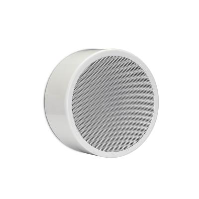 6" Metal Round On-Wall Loudspeaker 200 - 24 k Hz White